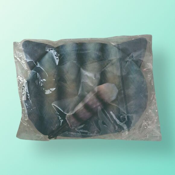 Kawaii Cat Face Coin Purse Wristlet – Cute Kitten Zipper Pouch - Picture 5 of 5